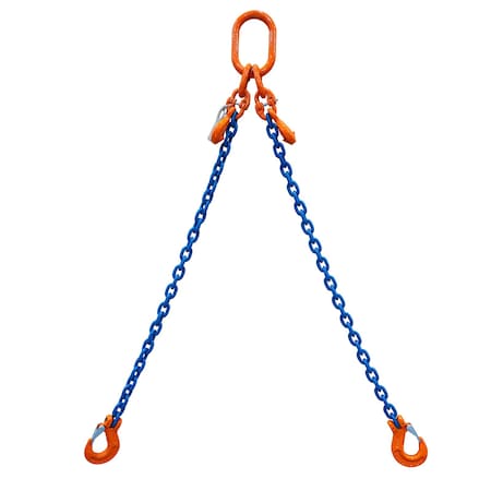 Starke Chain Sling, 5/16in, G100, Sling Hook, with Chain Adjuster, 4 ft SCSG100516-2LSA-4